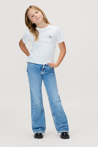 Calvin Klein Erkek Çocuk Tişört Iu0ıu00719 BEYAZ