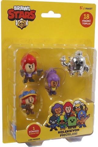 Brawl Stars 5'li Figür Seti Set 3