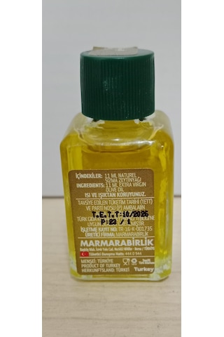 Marmarabirlik Natural Sızma Zeytinyağı Cam 11 ML