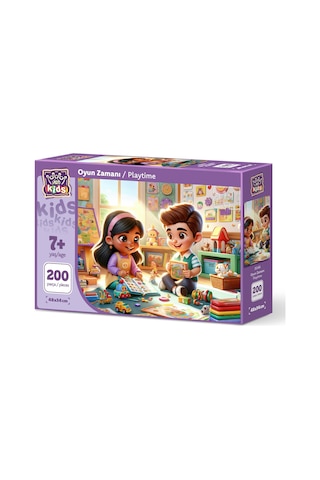 Art Çocuk Oyun Zamanı 200 Parça Puzzle