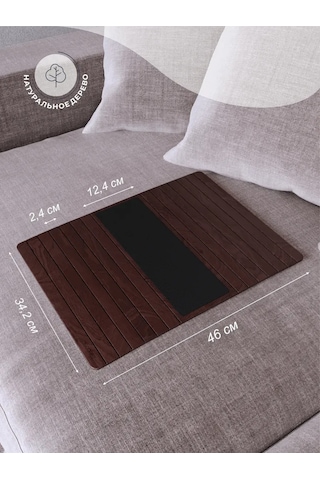 Decorez Ahşap Sehpa Koltuk Kol Dayama Yastığı 142789684 Wenge