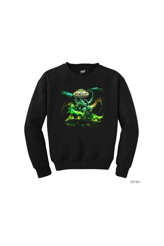 World Of Warcraft Lord Of The Outland Siyah Sweatshirt