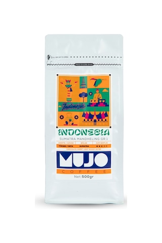 Indonesia Sumatra Mandheling Gr.1 Çekirdek Kahve-500gr-çekirdek Kahve Çekirdek Kahve