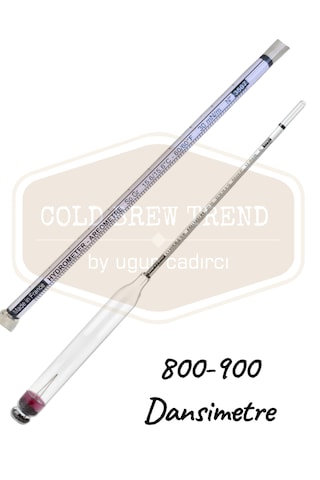 Dansimetre 800 - 900 / Kesafet Ölçer / Areometre