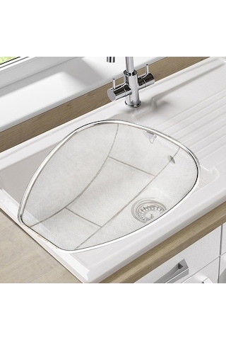 Pazly Suntek Paslanmaz Çelik Süzgeç Sepeti - Kevgir Sebze Mutfak Gümüş Gümüş