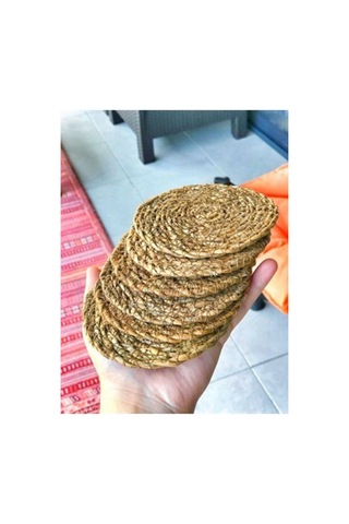Hubrendy Tedarik Hasır Bardak Altlığı 6 Adet 412134