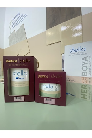 Stella Boya Akrilik Su Bazlı 1 Lt Kum Beji 1 L