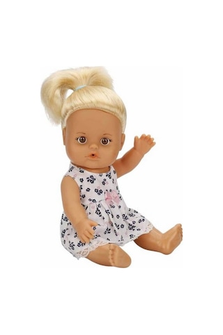 Boubou Altını Islatan Bebek Seti 30 Cm Beyaz