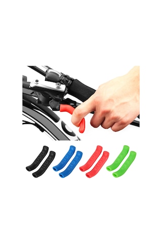 Reedark Bisiklet Fren Kolu Koruyucu Kılıfı Silikon, Dağ Yollu Yolları İçin Antikayma, Rahat Tutuş, Yeşil