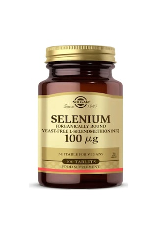 Solgar Selenium 100mcg 100 Tablet