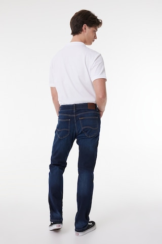 Lee Extreme Motion Slim Fit Dar Kesim Normal Bel Esnek Jean Kot Pantolon Mavi