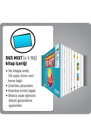 Adeda Dikkati Güçlendirme Seti Mixt 4-5 Yaş