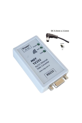 Kablosuz RS232 Veri İletişimi YZ232 WiFi TCP232