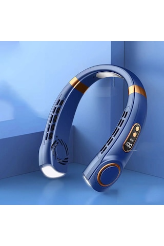 Liangmei Taşınabilir Boyun Fanı, Led 4 Soğutma Plakalı Eller