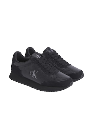Calvin Klein Runner Laceup Low Mıx Mg Siyah Kadın Sneaker Siyah