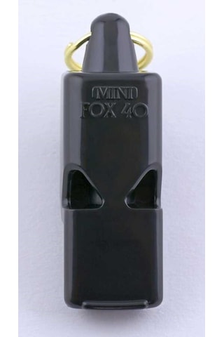 Premium Spor Outdoor Aktivite Fox 40 Classıc Safety Düdük Siyah-ipli 9903-0008 Aksddkfox054