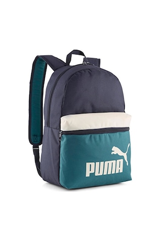 Puma Phase Color Block Backpack Sırt Çantası-en: 30 Cm, Boy: 44 Cm, Derinlik: 14 Cm 09117507 Lacivert Lacivert