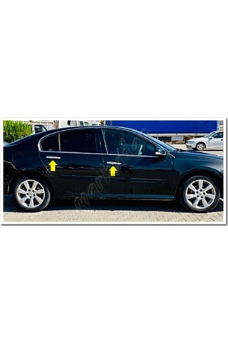 Db Chrome Renault Laguna 2 Kapı Kolu Nikelajı 2003-2008 4 Kapı  P.