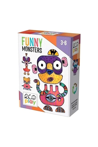 Headu Funny Monsters Eğitici Oyuncak