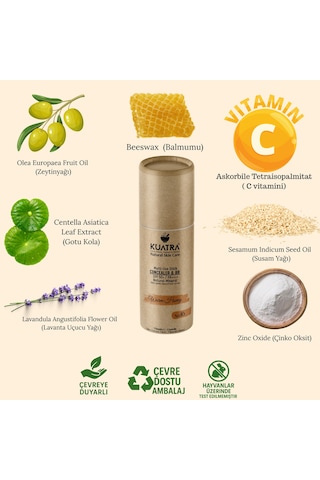 Kuatra Warm Honey Natural-mineral Stick Concealer & Bb Spf 50+ Pa++++ Çok Amaçlı Nemlendirici, Leke Karşıtı, Vitamin C, Renkli Bakım 16