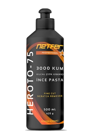 Netfer Heroto-75 Kılcal Çizik Giderici İnce Pasta - 500 Ml