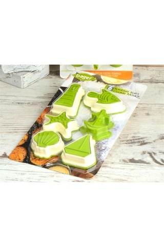 Denizci Kurabiye Kalıbı Seti Asorti 6 Parça Şekilli Kalıp