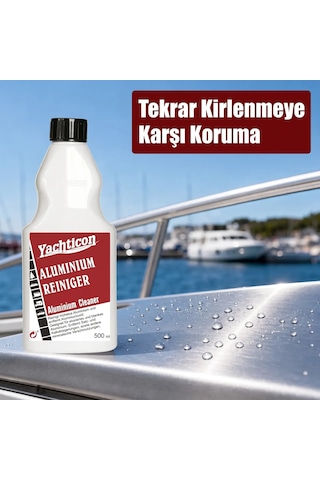 Yachticon - Alüminyum Temizleyici 500 Ml - Direklerinizde Ve Metal Aksamlarınızda Oksidasyona Son