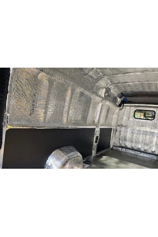 Oto Ses Yalıtım Malz. Folyolu 5m2 Araç Ve Karavan Ses Isı İzolasyonu Süngeri 6mm Yapışkanlı