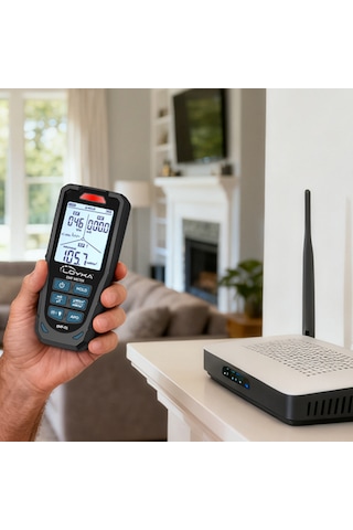 Loyka Emf-01 Profesyonel 3 Eksen Emf & Rf Elektromanyetik Alan Radyasyon Dedektörü Siyah