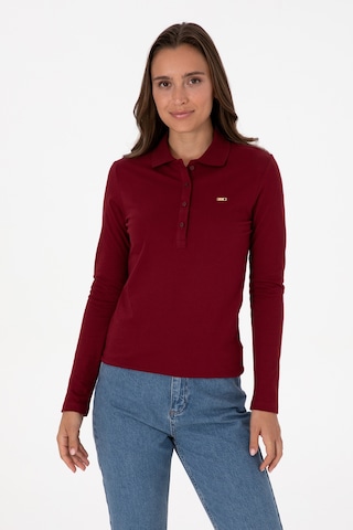 U.s. Polo Assn. Kadın Bordo Sweatshirt 50313593-vr014 Bordo