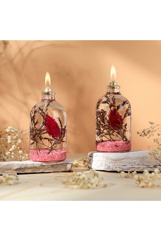 Imperiums Dekoratif Kandil Mum 100 ML Pembe