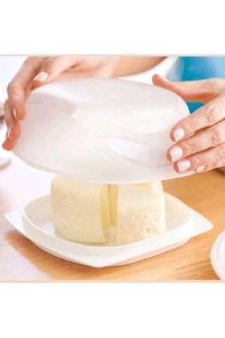 Tupperware Peynir Dünyası Mini Beyaz