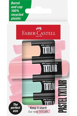 Mini Textliner, Pastel 4x