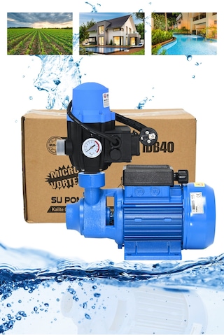 Idb40 Su Pompası Hidromat Set Bakır Sargılı