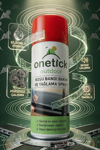 Koşu Bandı Yağlama Ve Ses Kesici Sprey %100 Silikon Bazlı Bakım Spreyi 400ml Ses Kesici Ve Yağlayıcı