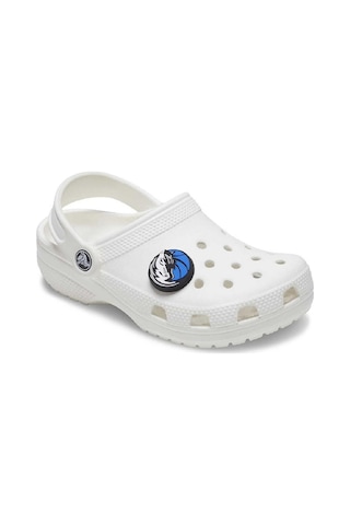 Crocs Jibbits Nba Dallas Mavericks Logo Terlik Süsü 001