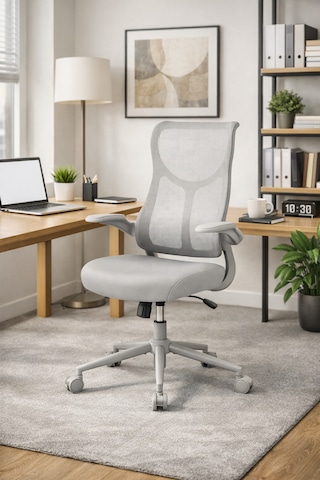 Techno Rest X Ergonomik File Sırtlı Ofis Çalışma Koltuğu Gri Gri
