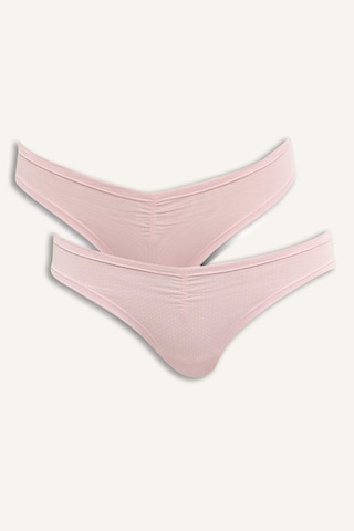 Defacto Basic 2li Brief -fall İn Love F6602ax25hspn438 Pembe
