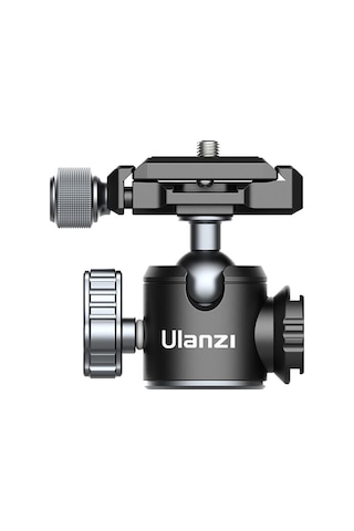 Ulanzi U-80L Arca Side Cold Shoe Ball Head Tripod Başlığı