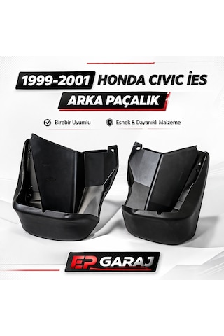 Honda Civic İes Sedan Uyumlu 1999-2001 Model Makyajlı Kasa Arka Sağ Sol Paçalık Tozluk 0