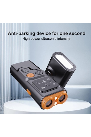 Moveevo Ultrasonik Köpek Havlama Düzenleyici - Led Işıklı, Şarjlı Taşınabilir İç/dış Kullanım