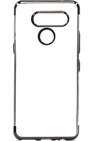 LG Uyumlu K50S Kılıf Zore Dört Köşeli Lazer Silikon Kılıf