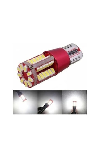 Efnlux T10 5W 57 Ledli Oto İç Lamba Park Plaka Led Ampul Beyaz