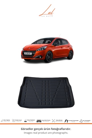 Peugeot 208 3d Havuzlu Paspas Bagaj Havuzu Seti 2013-2019