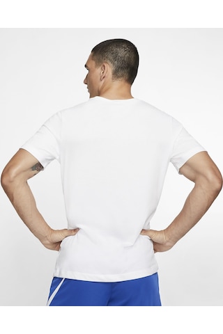 Nike Nıke Dri-fıt Erkek Tişört-7191 BEYAZ Beyaz