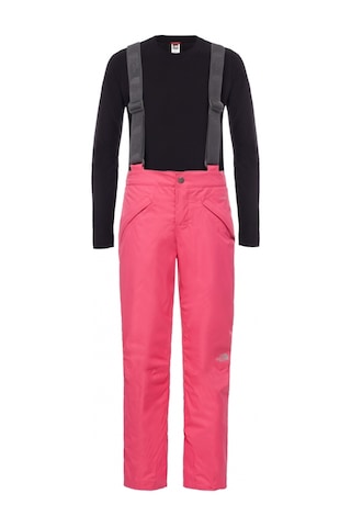 The North Face Snowquest Suspender Çocuk Pantolonu T0crv1hbu Pembe