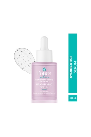 Lones Glow Lift Aydınlatıcı Cilt Serumu 30ml