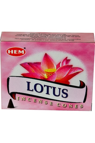 Hem Nilüfer Kokulu 10 Konik Tütsü Lotus