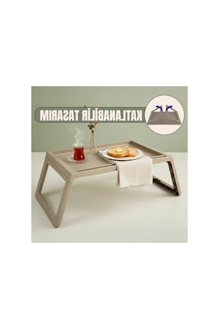 Katlanabilir Laptop Sehpası, 56x36x26 Cm, Portatif Çalışma Masası
