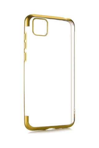 Huawei Y5P Kılıf Zore Dört Köşeli Lazer Silikon Kılıf